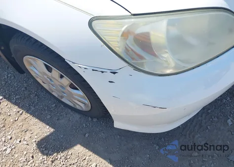 2004 Honda Civic Lx из США, поврежденный, VIN 2HGES16604H630203